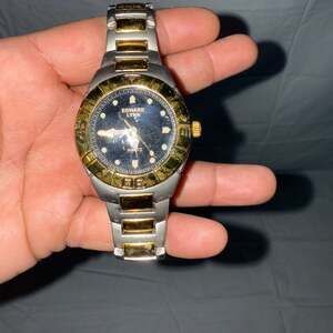 Edward Lynn Men’s Two-Tone Stainless Steel Quartz Watch – Diver Style